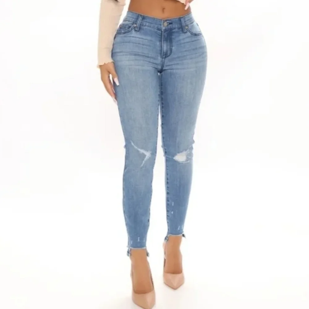 Fashion Nova Your Turn Ankle Jeans Pants